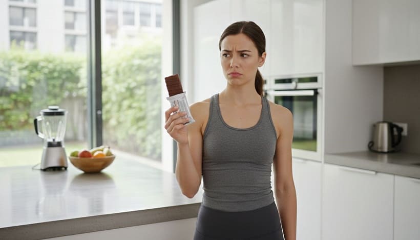Mehr über den Artikel erfahren Warum Proteinriegel nicht immer beim Abnehmen helfen
