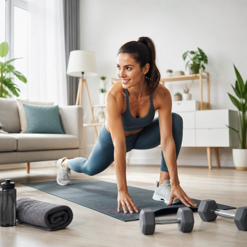 Illustration 3 – Dein Weg: Abnehmen mit einfachen Home-Workouts – Starte jetzt!