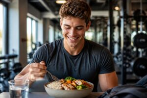 Mehr über den Artikel erfahren Die richtige Ernährung für mehr Energie beim Training – Dein Guide